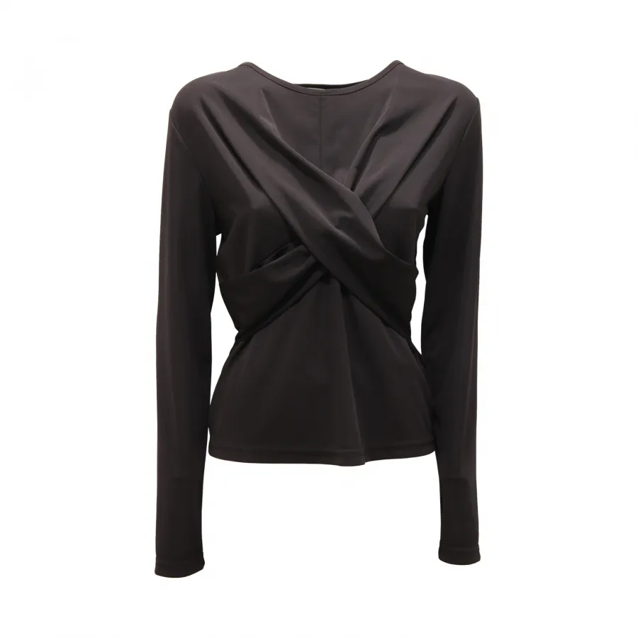 1787AZ MAGLIA DONNA SANDRO FERRONE WOMAN BLACK