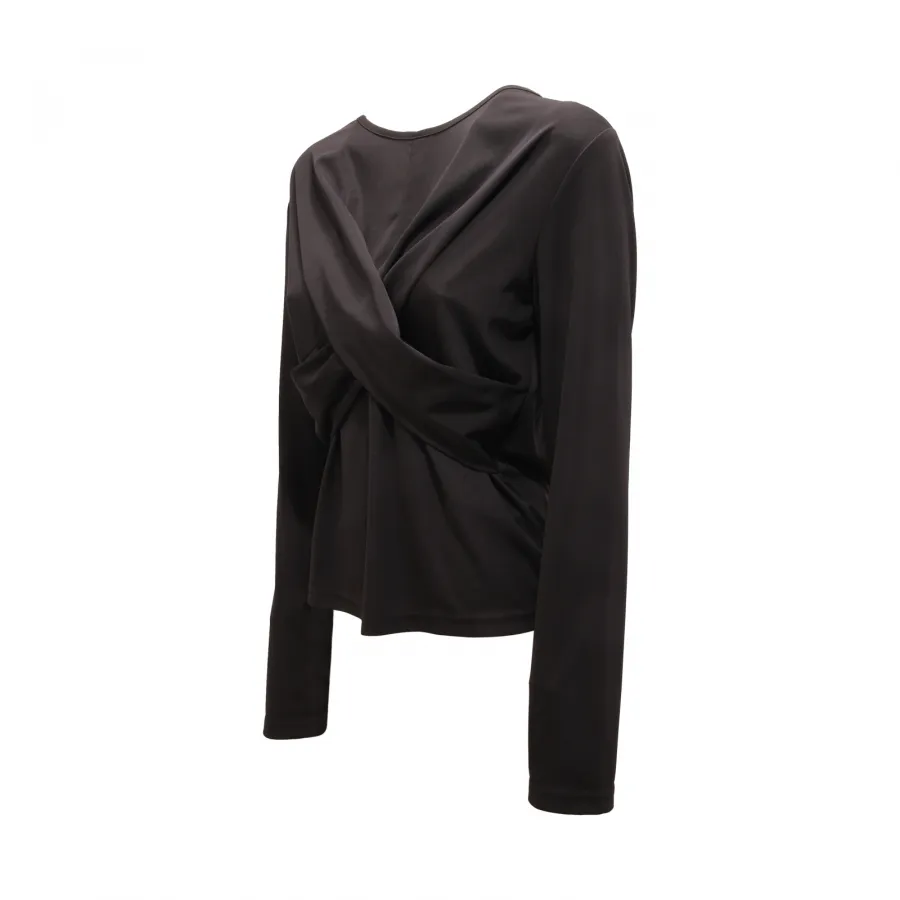 1787AZ MAGLIA DONNA SANDRO FERRONE WOMAN BLACK