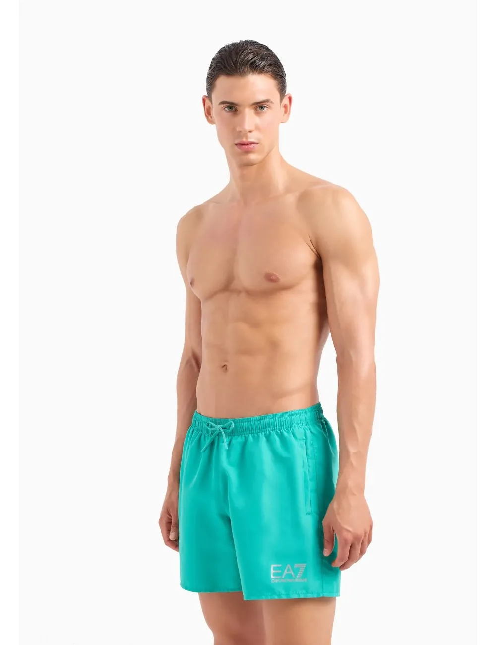 902000 CC721 26083 COSTUME DA BAGNO EA7 EMPORIO ARMANI UOMO PANTALONCINO LOGO