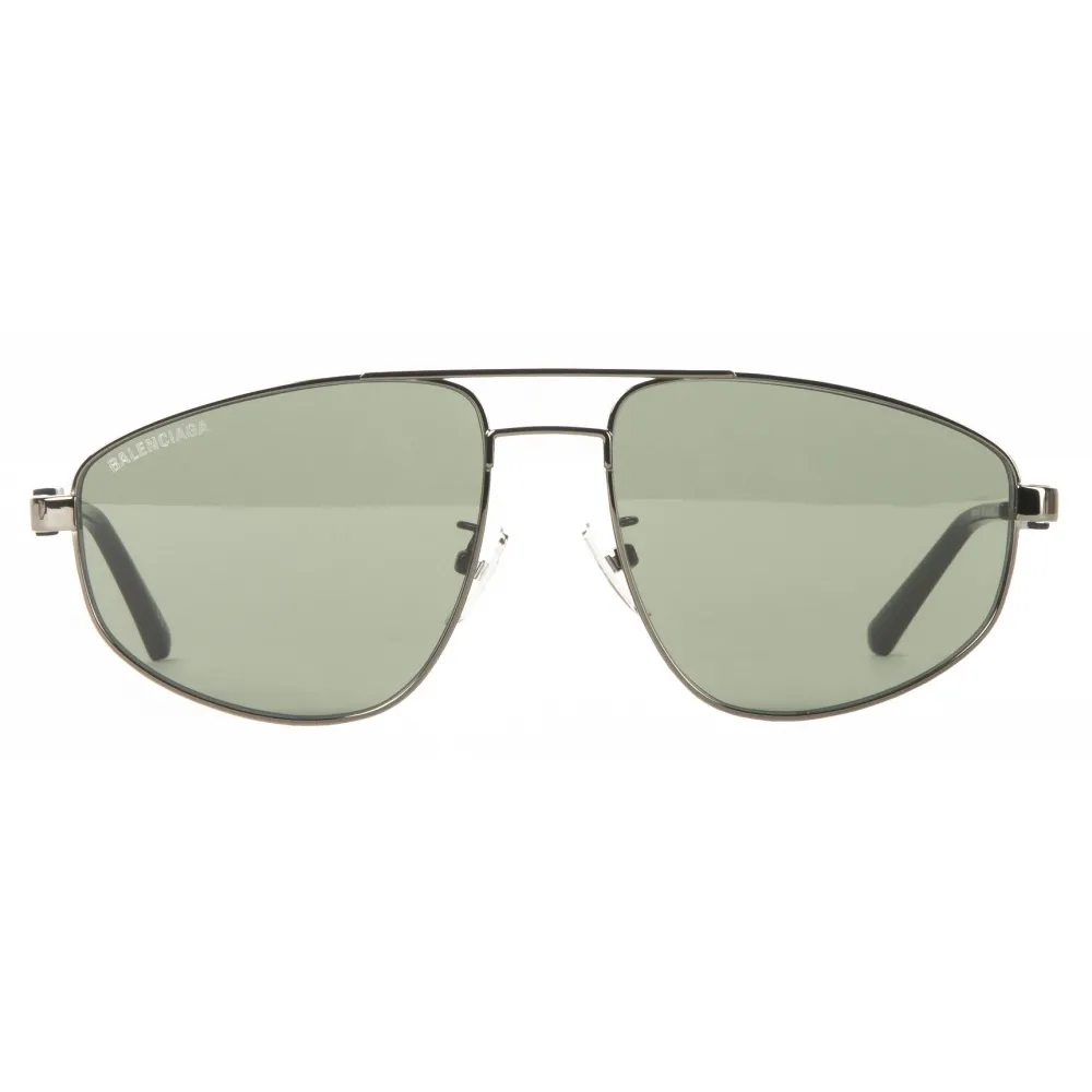 Balenciaga - Occhiali da Sole Tag Pilot - Khaki - Occhiali da Sole - Balenciaga Eyewear