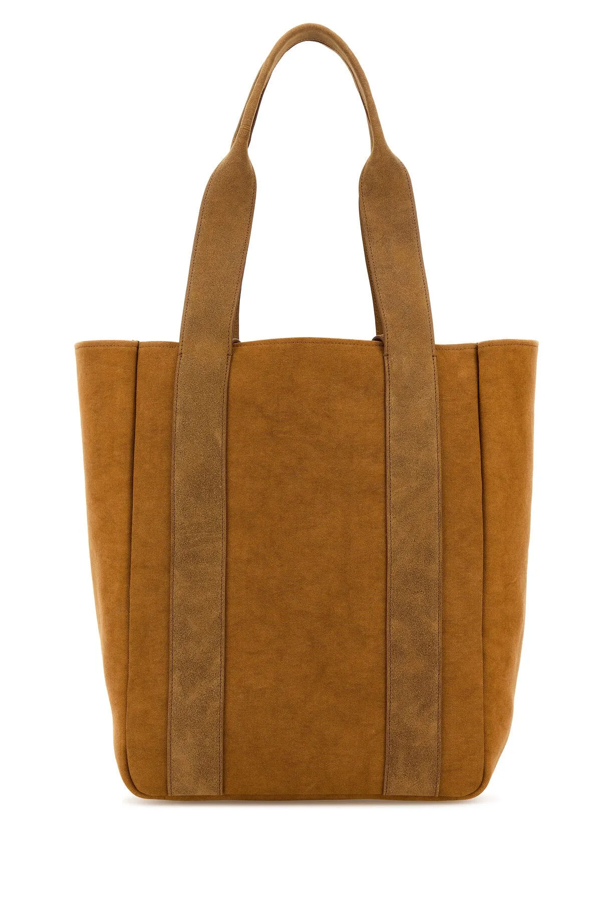 Camel canvas Workwear shopping bag    