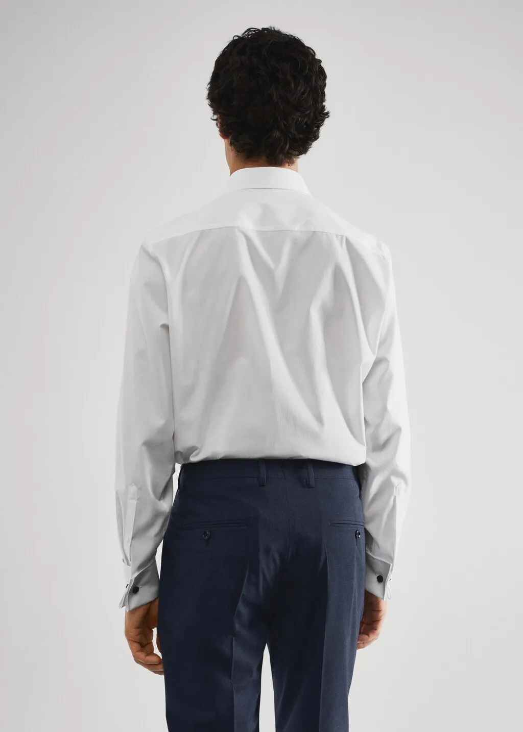 Camicia completo regular fit gemelli