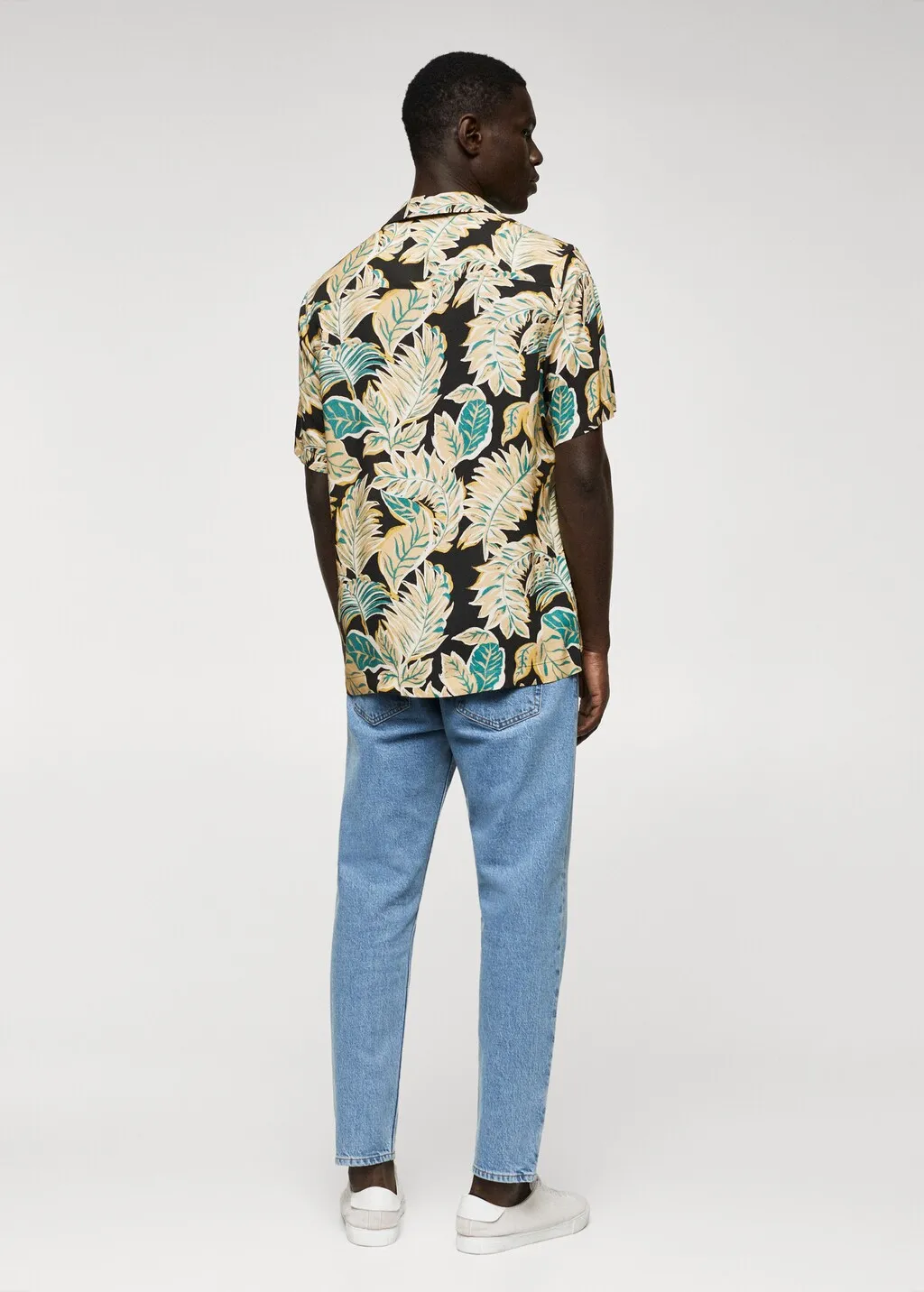Camicia fluida hawaiana