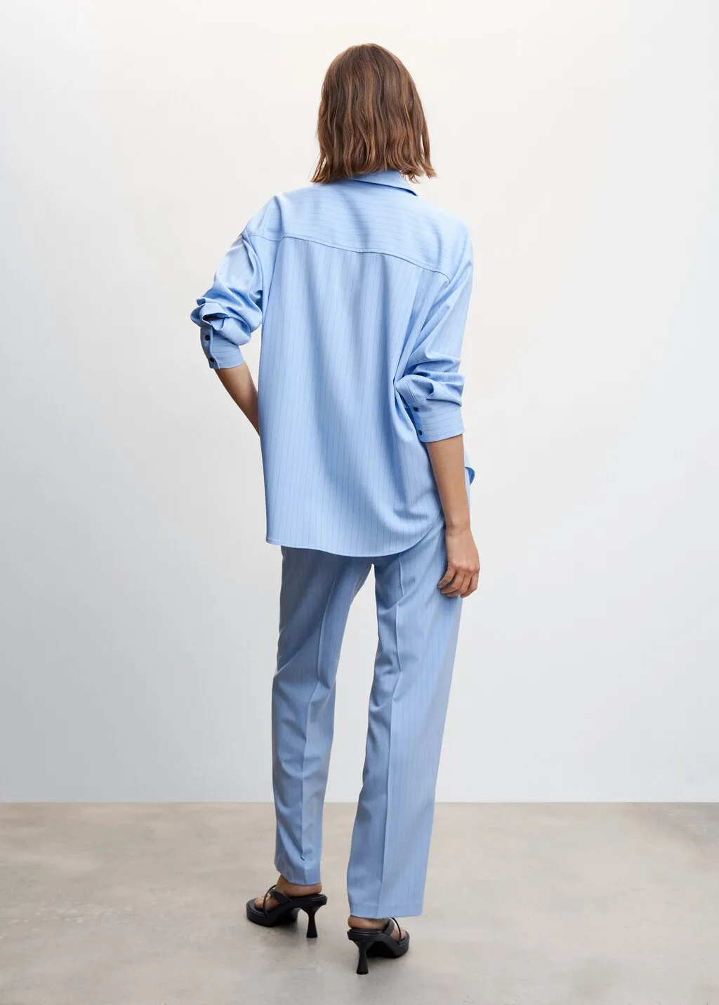 Camicia gessata