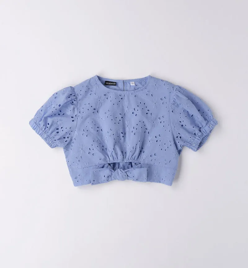 Camicia sangallo ragazza