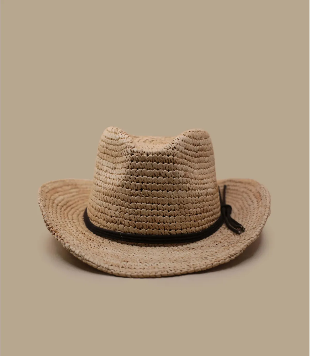       Cappello da cowboy in paglia Nattie natural     