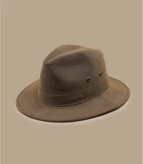 cappello di cotone marroneTraveller CO/PES brown     