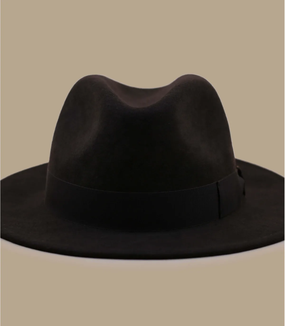 cappello fedora lana marroneWool Felt brown     