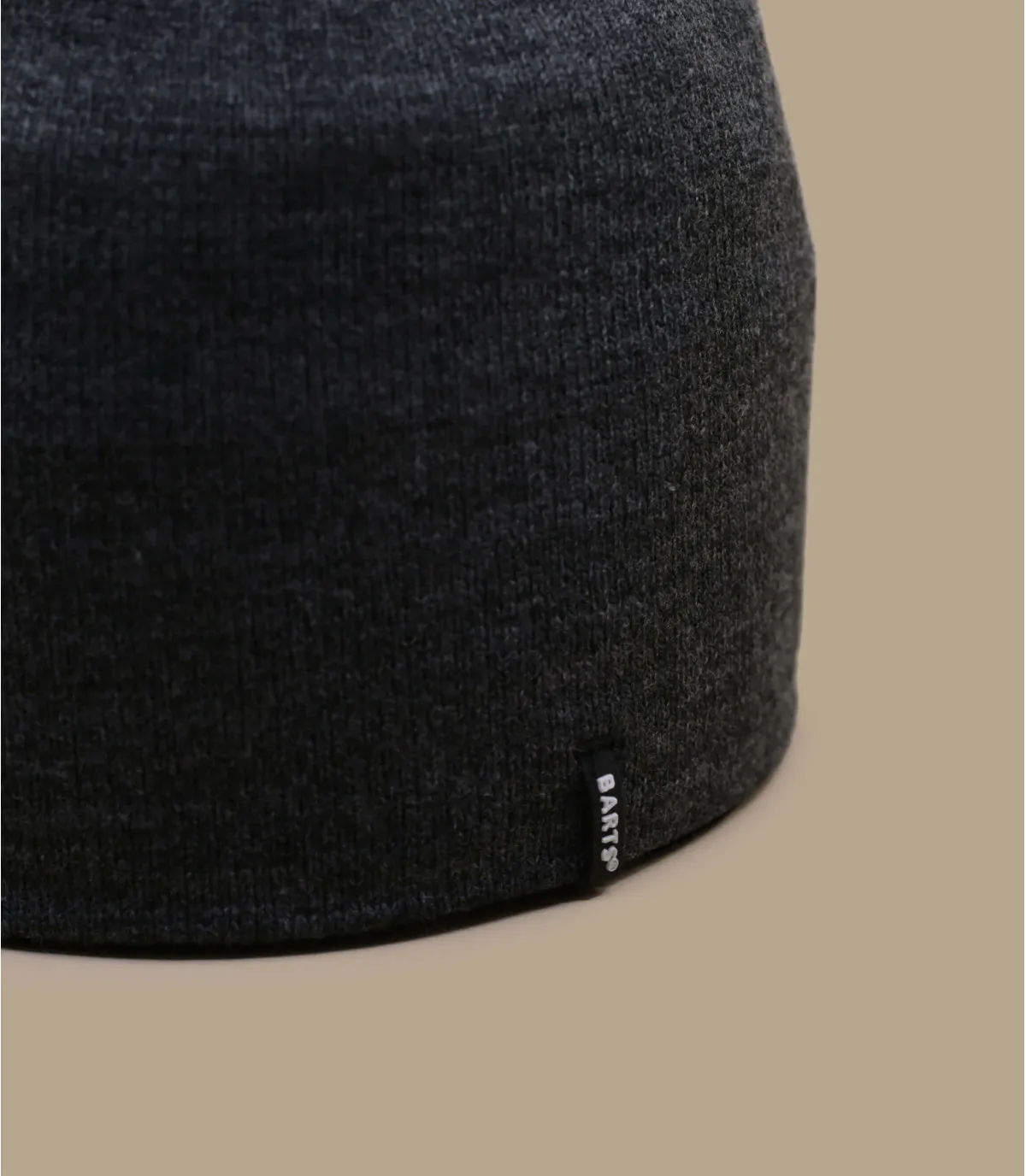 cappello grigio scuro BartsCore Beanie dark heather     