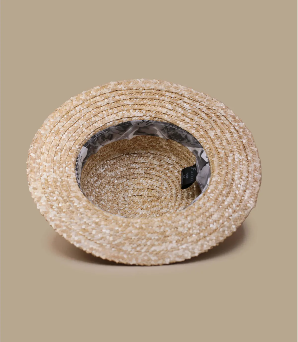 cappello paglietta in pagliaRolland Boater     