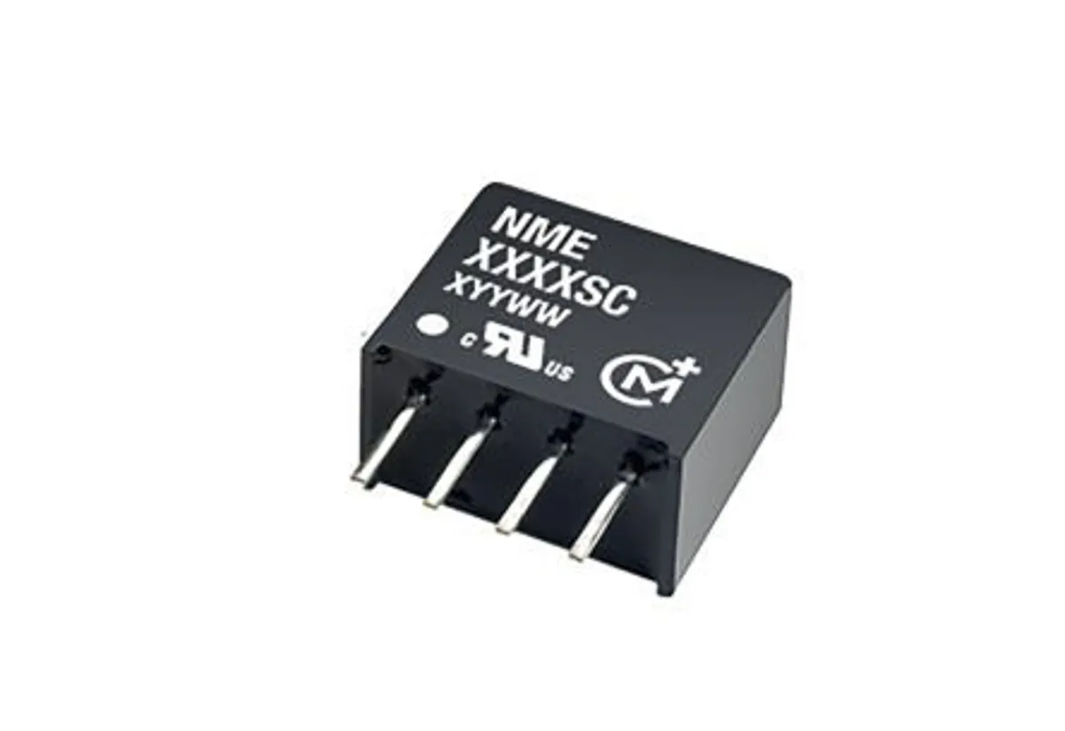 Convertitore c.c.-c.c. 1W, Vin 10,8 → 13,2 V c.c., Vout 5V cc, 1kV cc