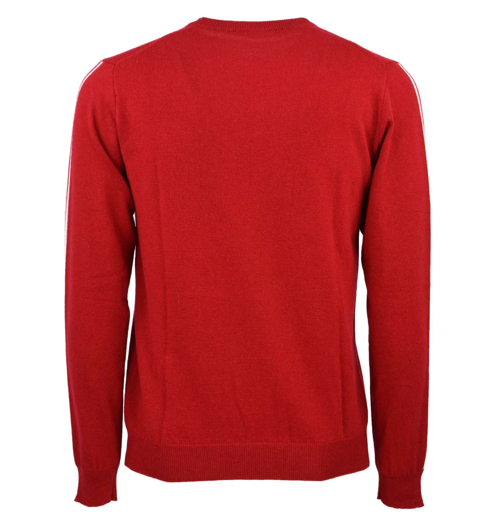 DANIELE ALESSANDRINI D.A. uomo pullover paricollo rosso FM901633705 9