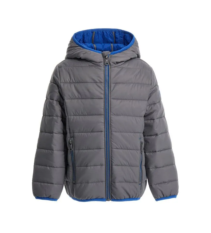 --Giubbino in materiale riciclato-