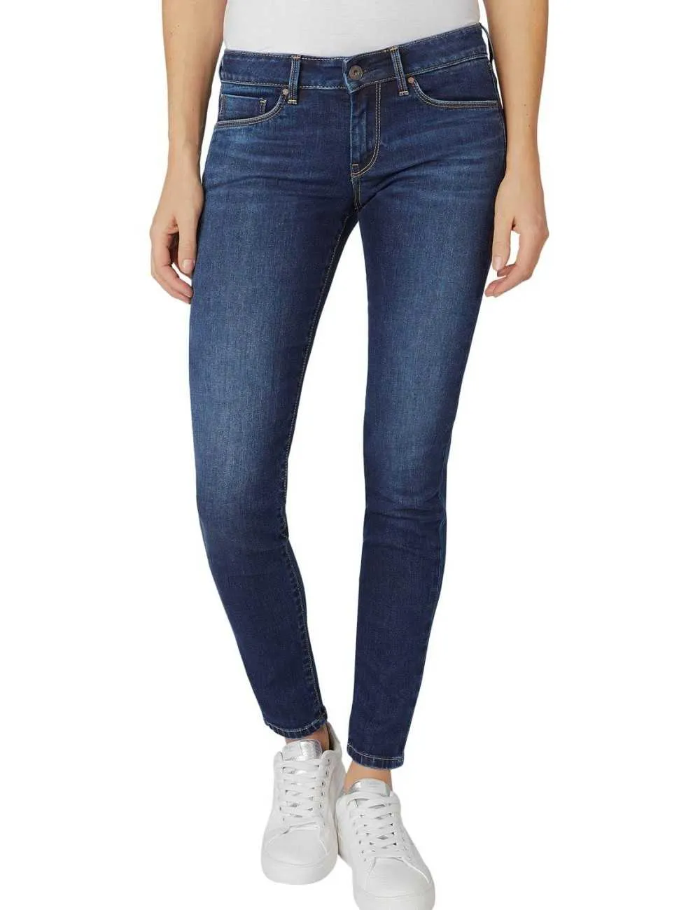Jeans donna Pepe Jeans soho denim blu scuro