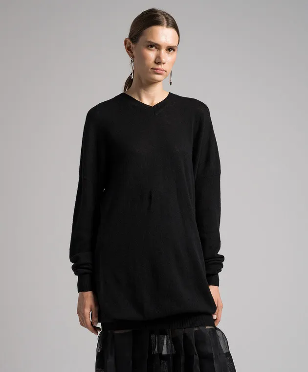 Khaite Pullover Marano in cashmere nero 9296628K628