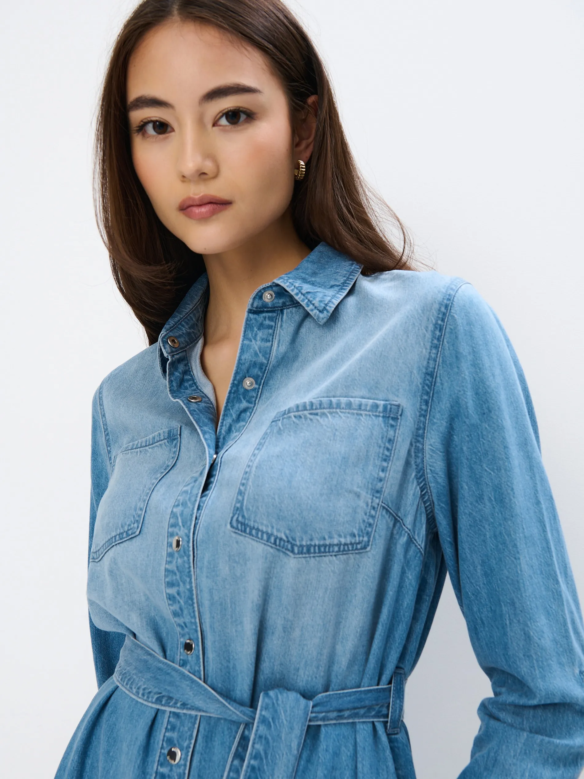 Mini abito in jeans