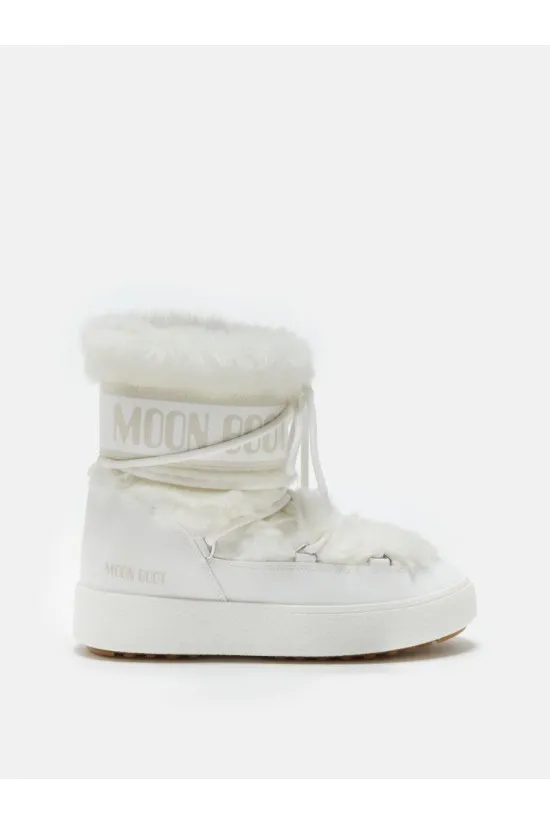 MOON BOOT LTRACK FAUX FUR WP 24501300 WHT