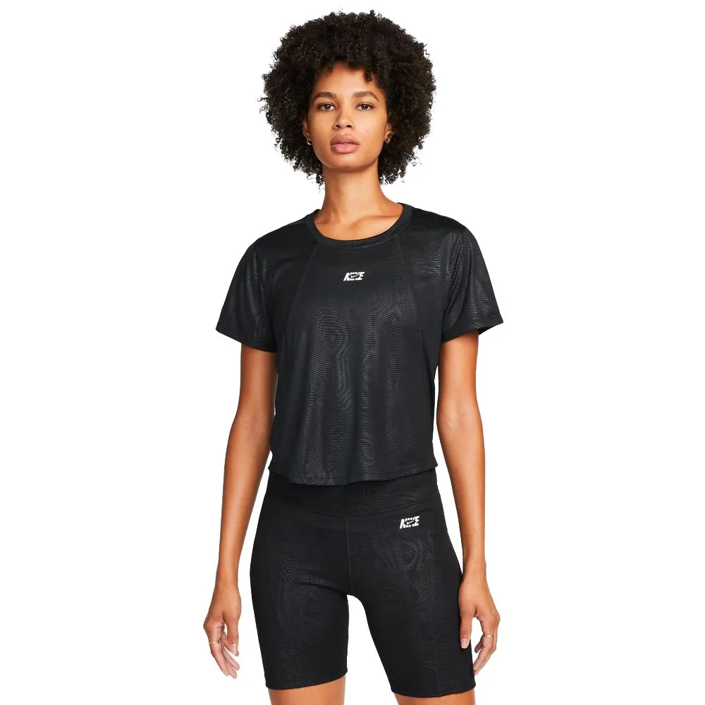 Nike Maglietta Palestra Icon Clash Nero Donna