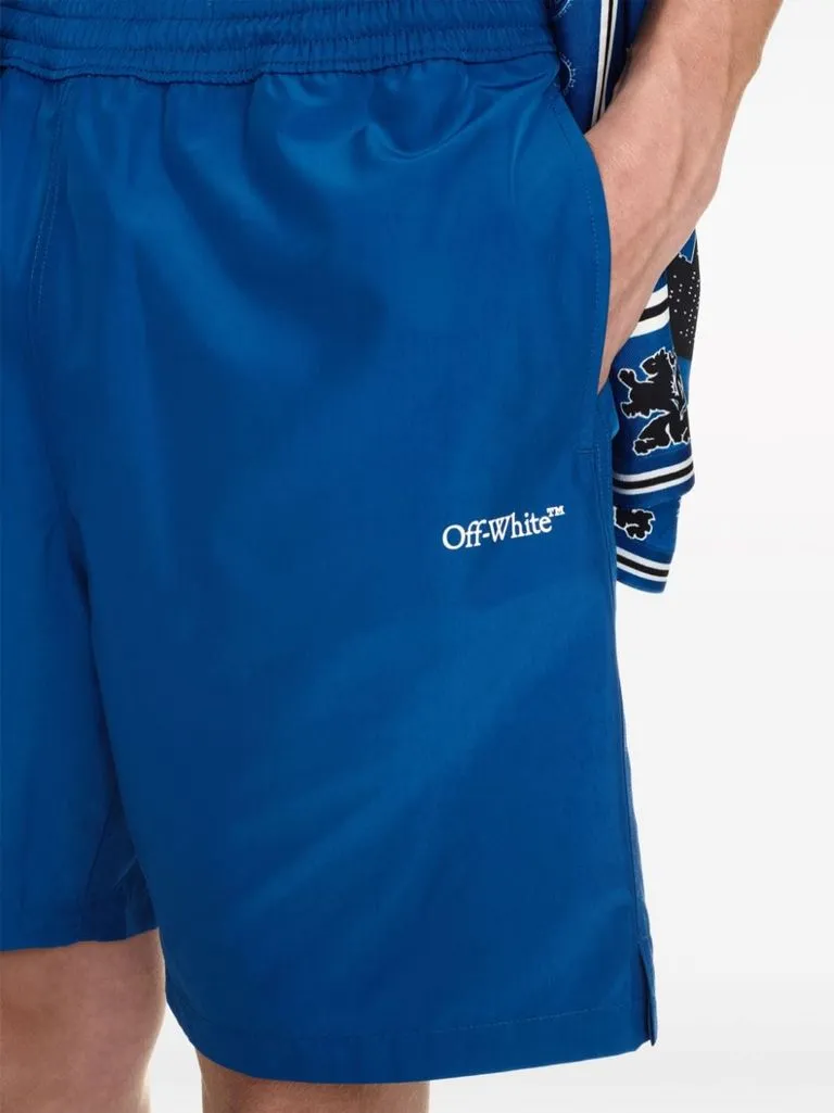 off-white Costume con logo