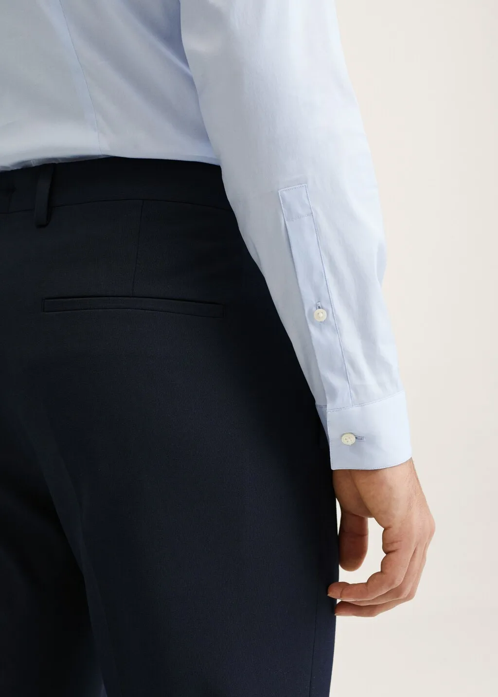 Pantaloni completo super slim fit