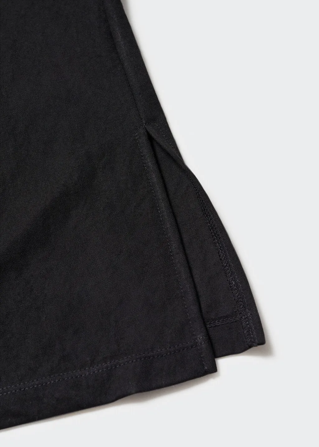 Pantaloni dritti spacchi