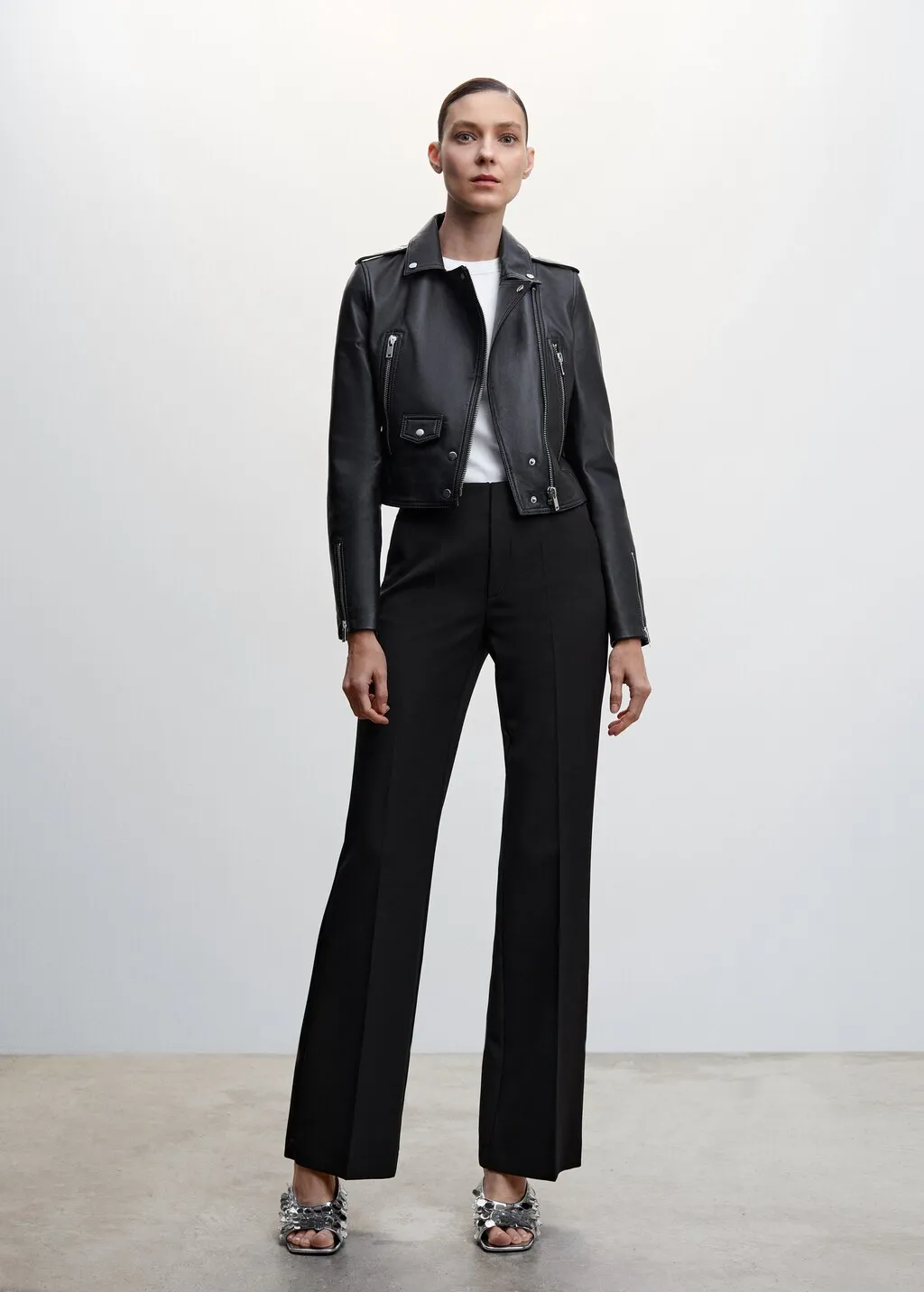 Pantaloni fluidi wideleg 