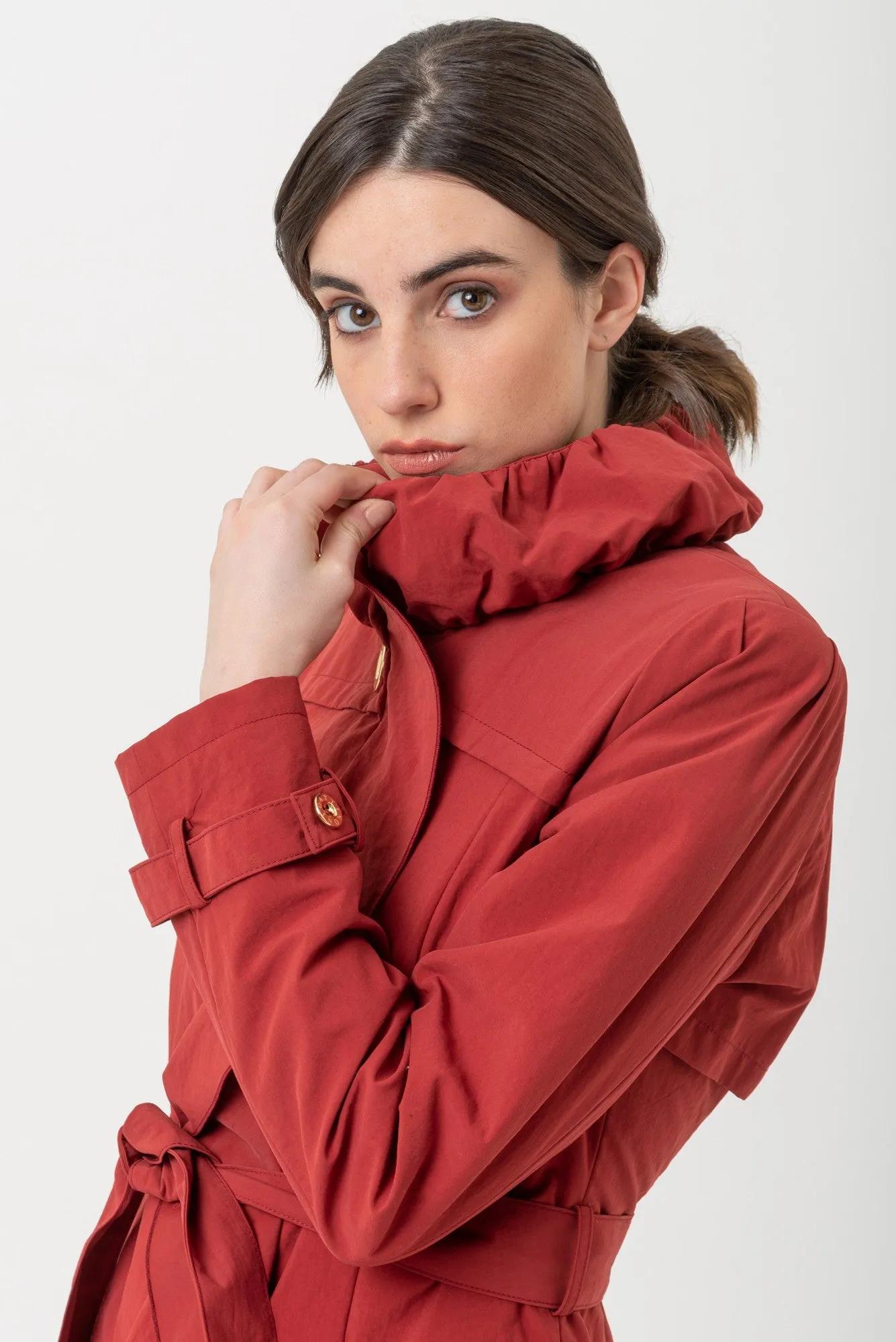 Parka con Cintura