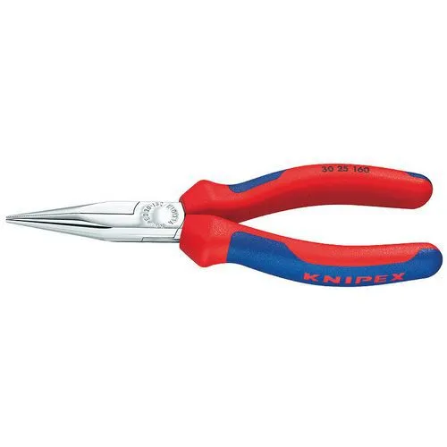 Pinza a becchi lunghi cromata - 30 25 160 - Knipex