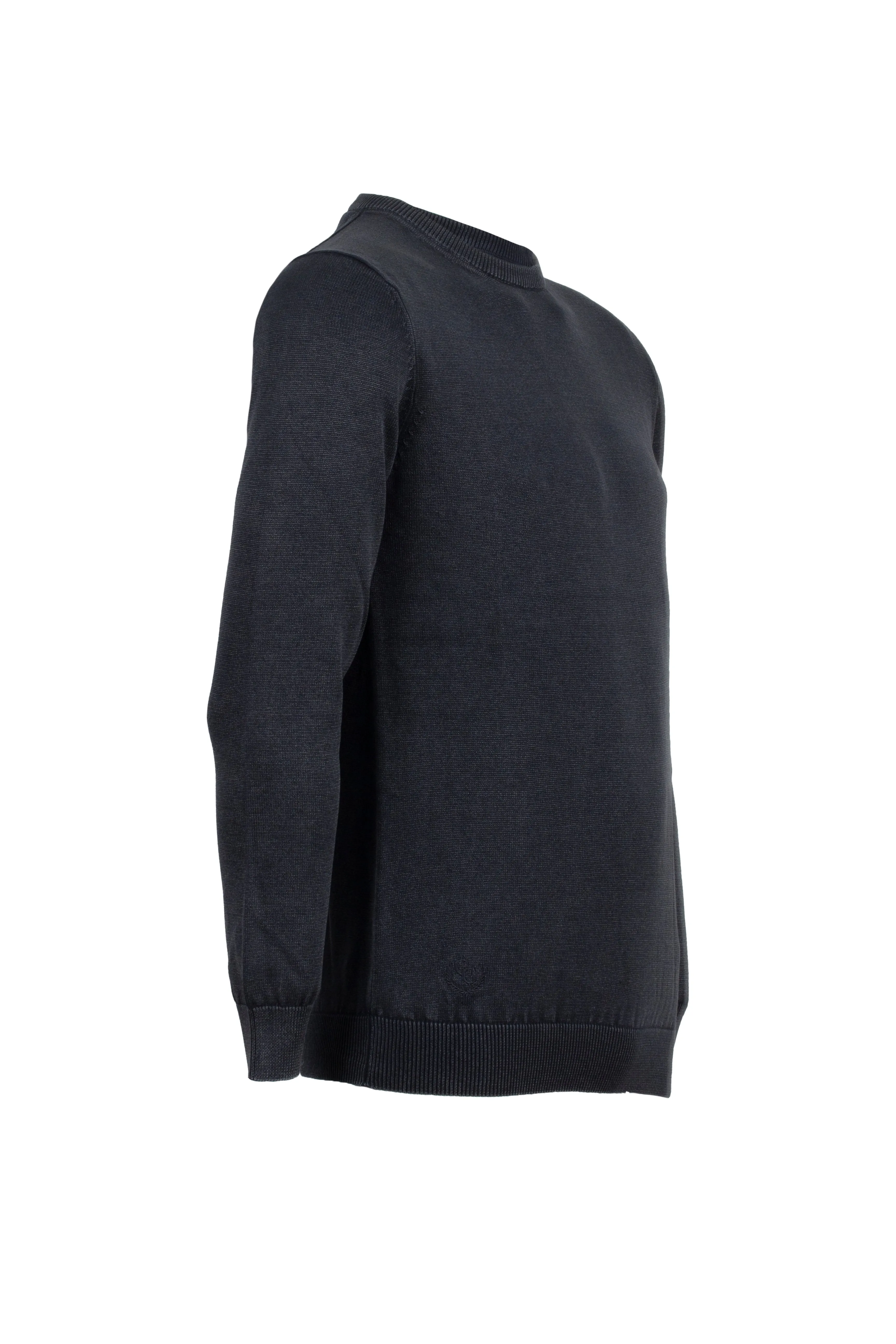 Pullover girocollo uomo tinta unita