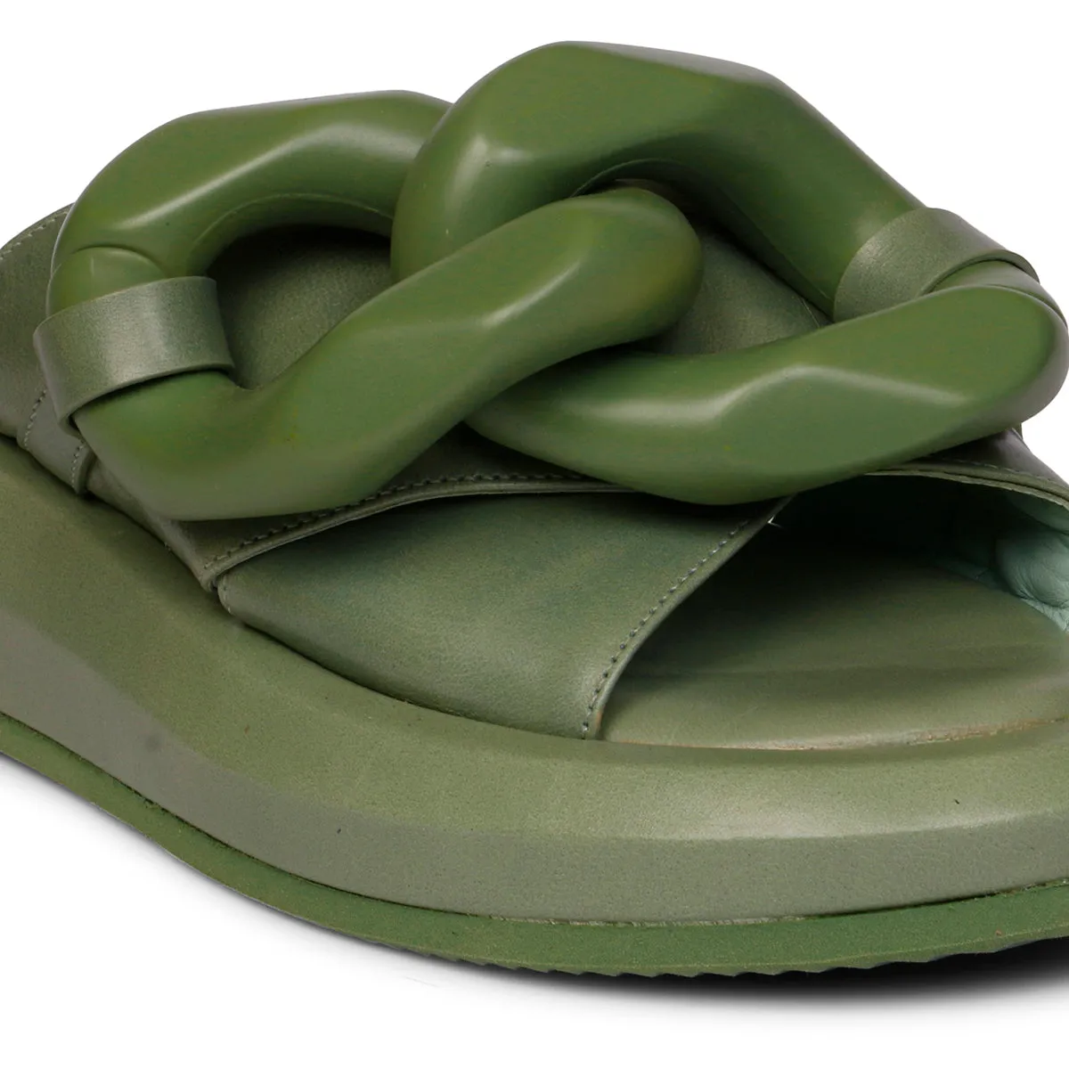 S2-23 BEA Sandalo Big Catena Green  