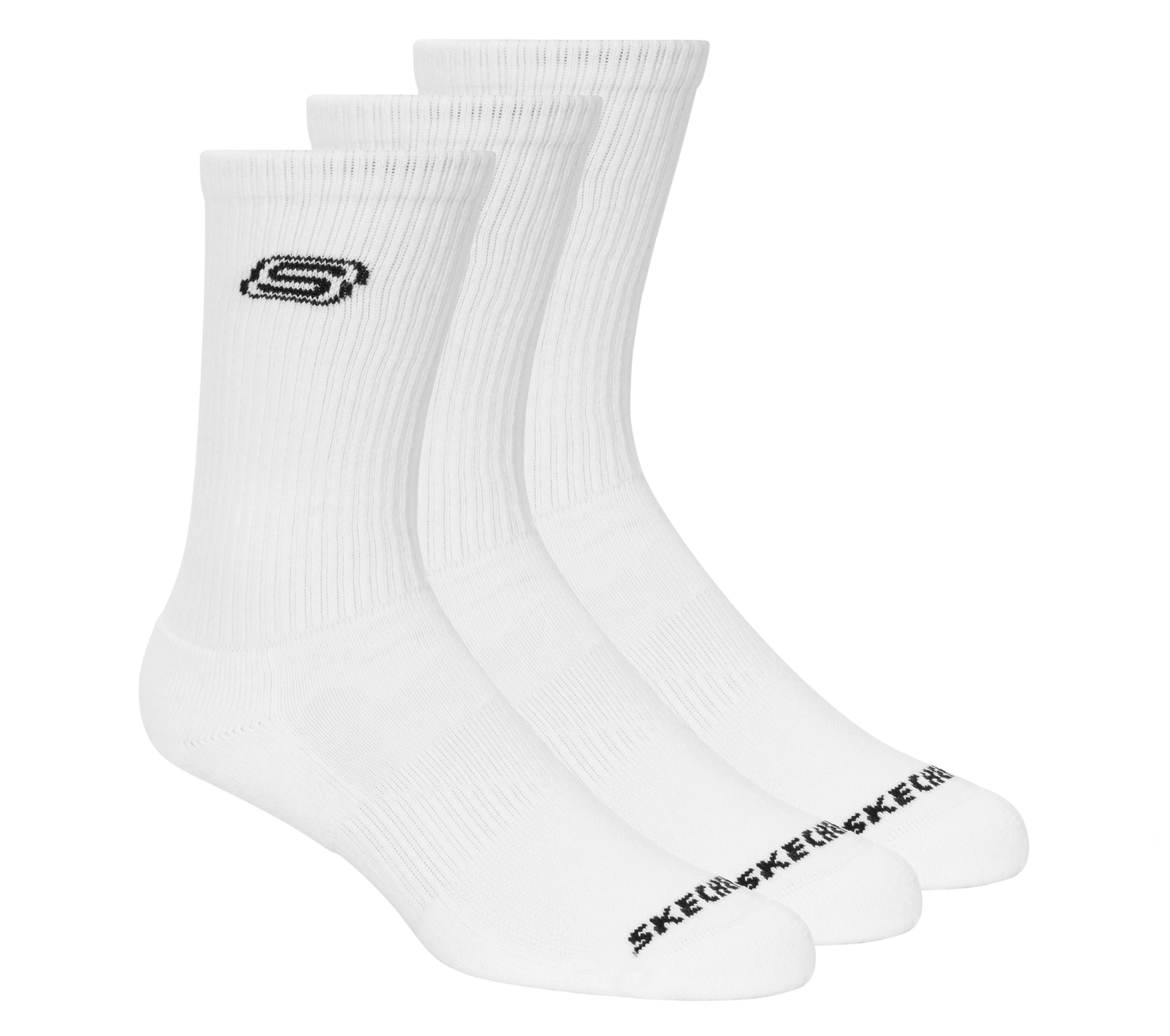 Solids Crew Socks - 3 Pack