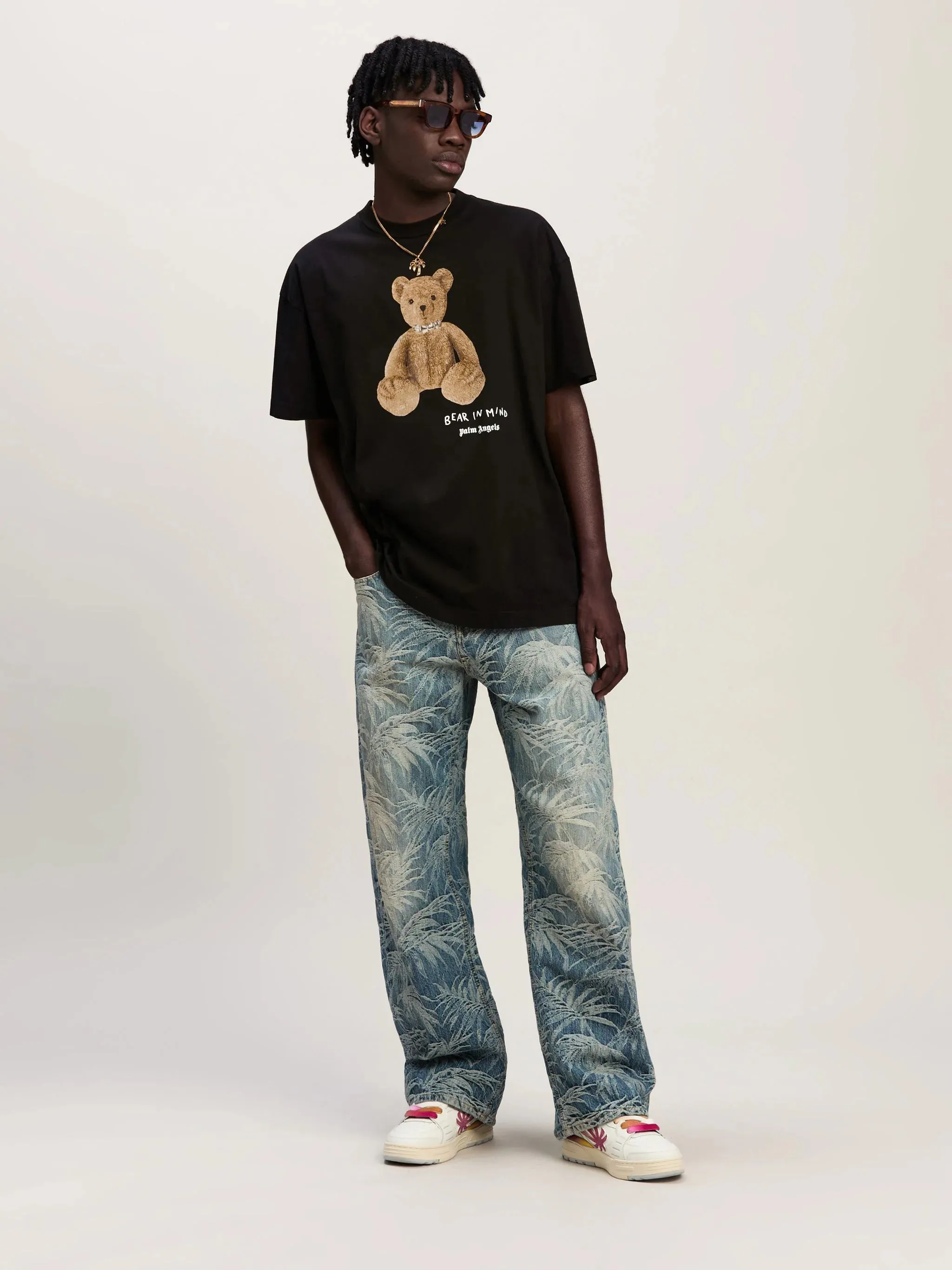 T-shirt Bear In Mind PALM ANGELS