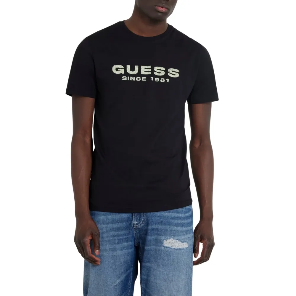 T-shirt Guess logo frontale