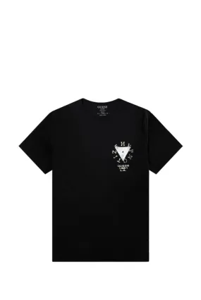 T-SHIRT UOMO GUESS JEANS JET BLACK
