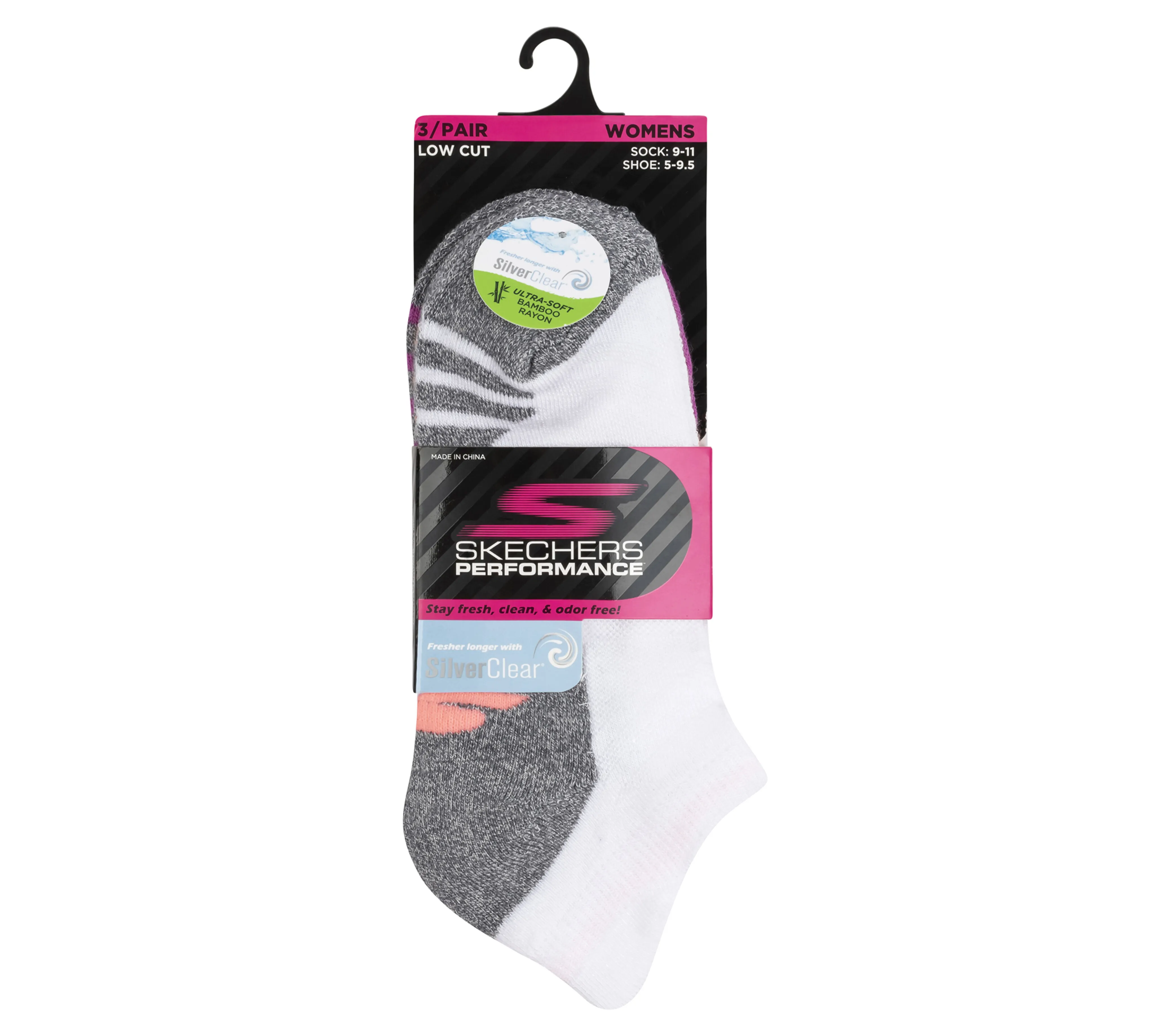 Terry Low Cut Socks - 3 Pack