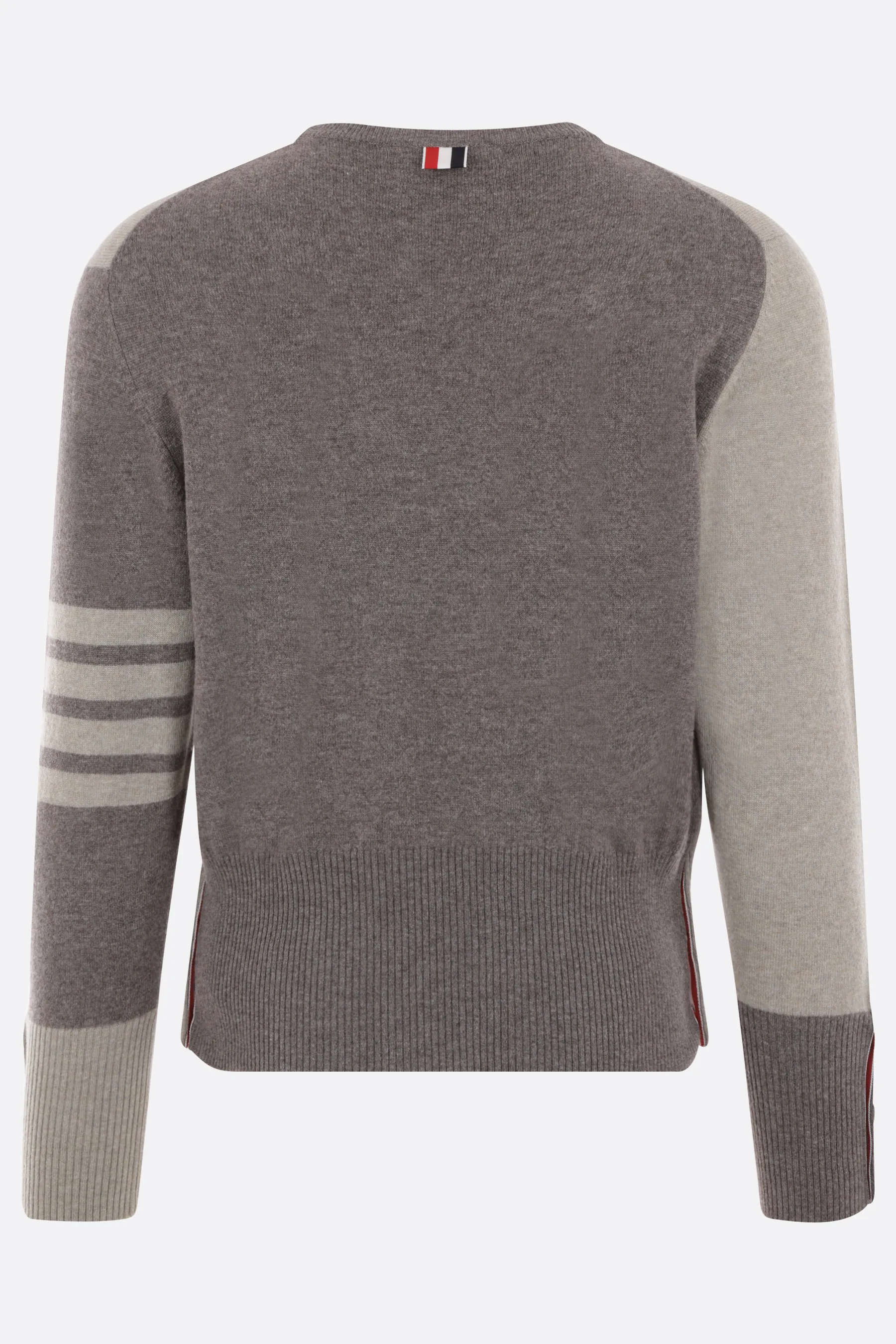THOM BROWNE pullover 4bar in cashmere