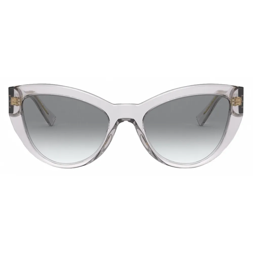 Versace - Occhiale da Sole Cat-Eye Medusa Crystal - Trasparente - Occhiali da Sole - Versace Eyewear